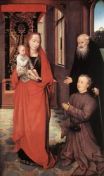 Virgin and Child with St Anthony the Abbot and a Donor